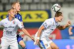 Utkání 8. kola první fotbalové ligy: SK Sigma Olomouc - FC Baník Ostrava 17. září 2021 v Olomouci. (vpravo) Ladislav Almási z Ostravy.