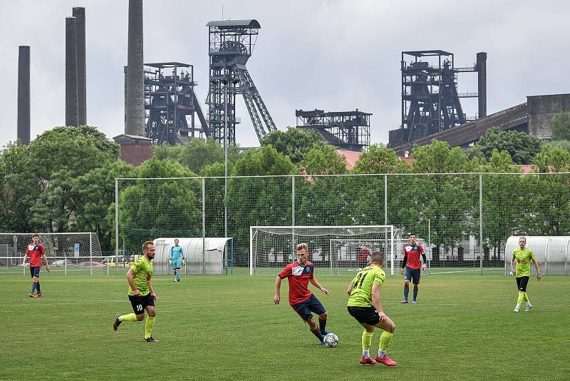 Pohár můžu - 2. kolo - TJ Unie Hlubina - FK Krnov, , 25. května 2022 v Ostravě.