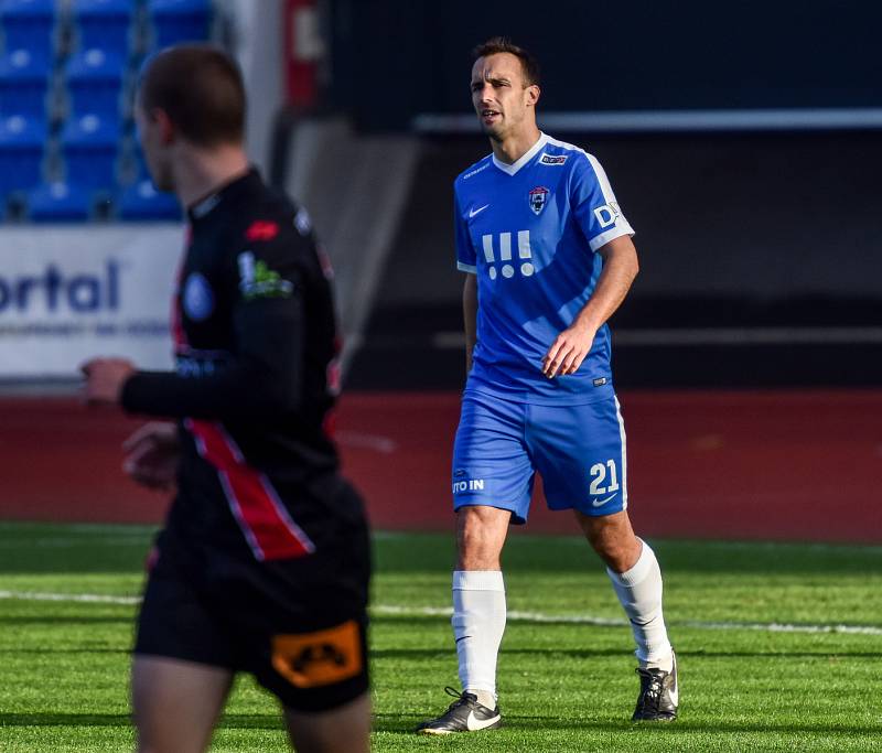 MFK Vítkovice vs. Frýdek-Místek, 27. října 2017 v Ostravě.