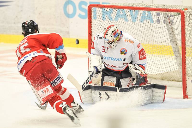 51. kolo hokejové extraligy HC Vítkovice Ridera - HC Olomouc