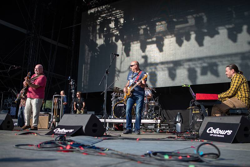 Hudební festival Colours of Ostrava 2019 v Dolní oblasti Vítkovice, 17. července 2019 v Ostravě. Na snímku skupina Buty.