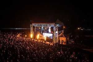Britský DJ Dimension na Majálesu Ostrava, 13. května 2023.
