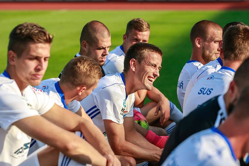 Oficiální focení týmu FC Baník Ostrava.