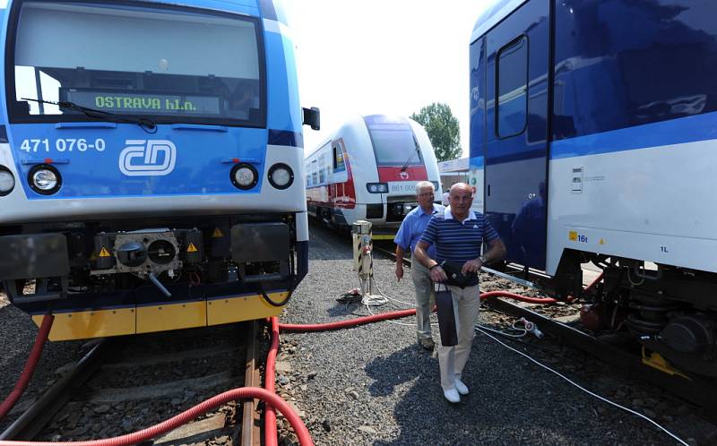 Mezinárodní veletrh drážní techniky Czech Raildays v Ostravě. 