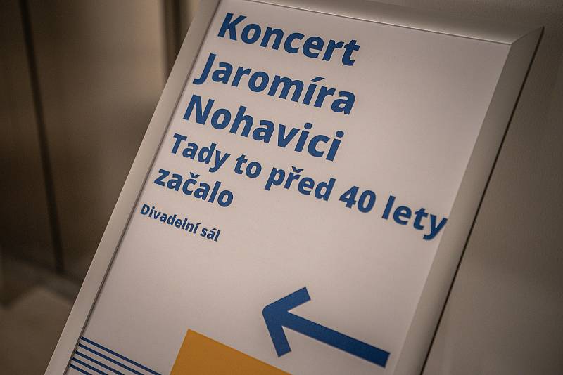 Koncert Jaromíra Nohavici v DK Poklad - Tady to před 40 lety začalo, 25. března 2022 v Ostravě.