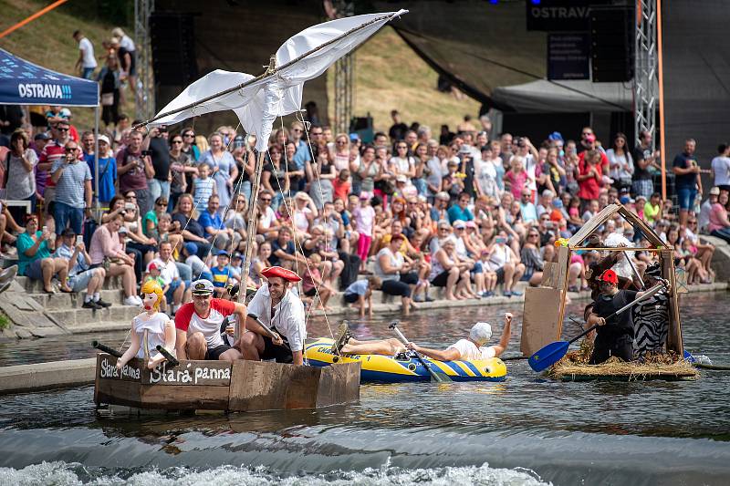 Rozmarné slavnosti řeky Ostravice, 22. června 2019 v Ostravě.