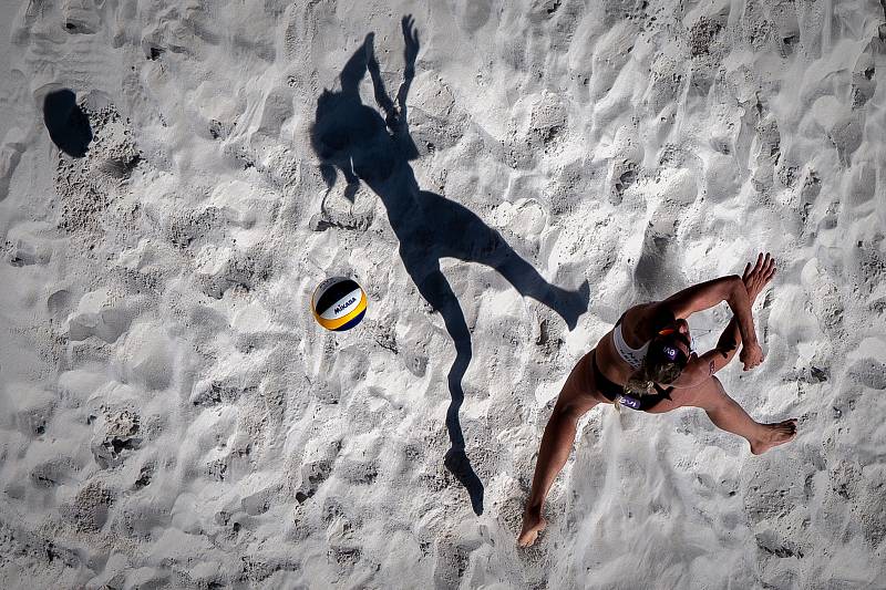 FIVB Světové série v plážovém volejbalu J&T Banka Ostrava Beach Open, 2. června 2019 v Ostravě.