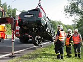 Středeční nehoda v křižovatce v Ostravě-Radvanicích