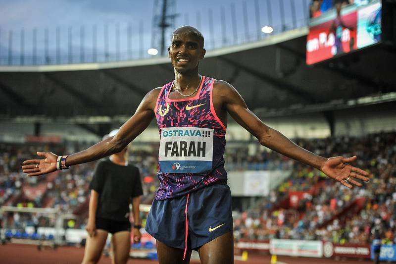 56. ročník atletického mítinku Zlatá tretra, který se konal 28. června 2017 v Ostravě. Mo Farah.