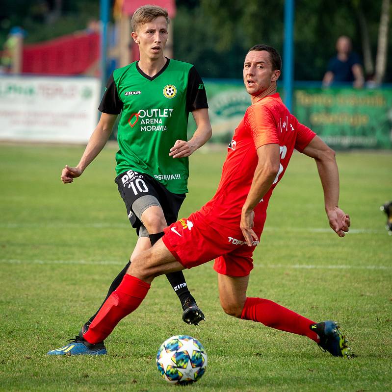 FOTBAL: MOL CUP: Petřkovice – Brno, 28. srpna 2019 v Ostravě.