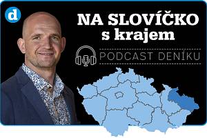 Podcast Deníku: Na slovíčko s krajem. Moderátor Deníku Martin Pleva.