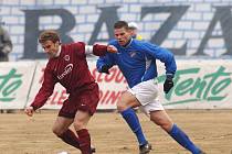 Baník Ostrava - Sparta Praha, 1. března 2003, stadion Bazaly. Foto: Aleš Krecl