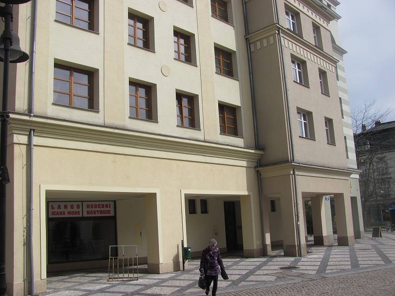 Obchodní dům Prior v Krnově, duben 2018.