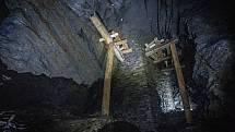 U města Odry se otevřel Flascharův důl, kde se v minulosti těžila břidlice, 9. července 2020.