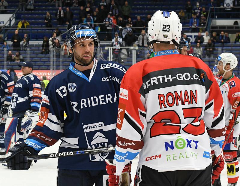 HC Vítkovice Ridera - HC Dynamo Pardubice (20. kolo extraligy, 31. 10. 2021)