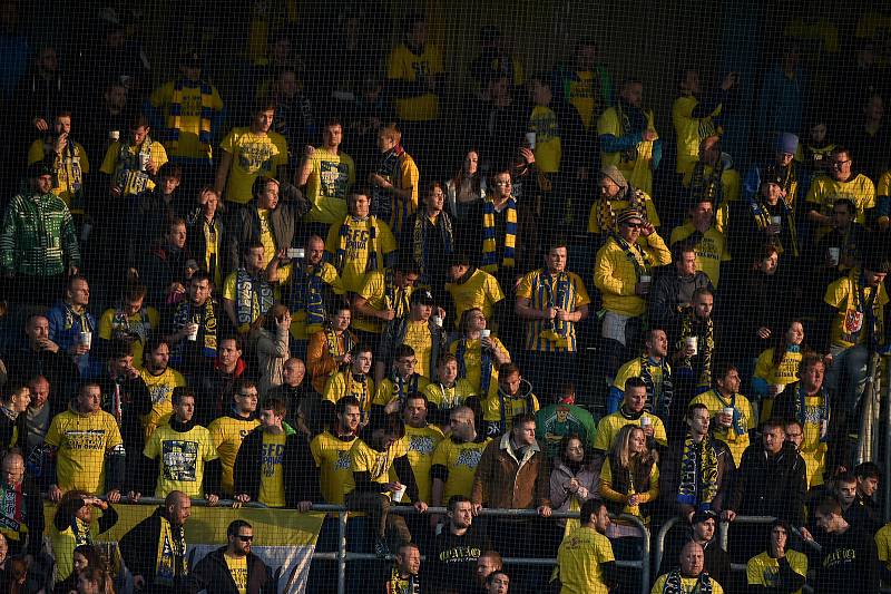 Ilustrační foto. Snímek z derby FC Baník Ostrava - Slezský FC Opava.