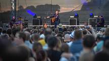 Jaromír Nohavica na festivalu Štěrkovna Open Music 2018, 24. července 2018 v Hlučíně.