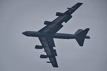 Na Letišti Leoše Janáčka Ostrava v Mošnově přistál 29. března 2022 americký bombardér B-52 Stratofortress.