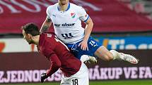 Fotbalisté Baníku Ostrava prohráli středeční osmifinále MOL Cupu na Spartě 0:1.