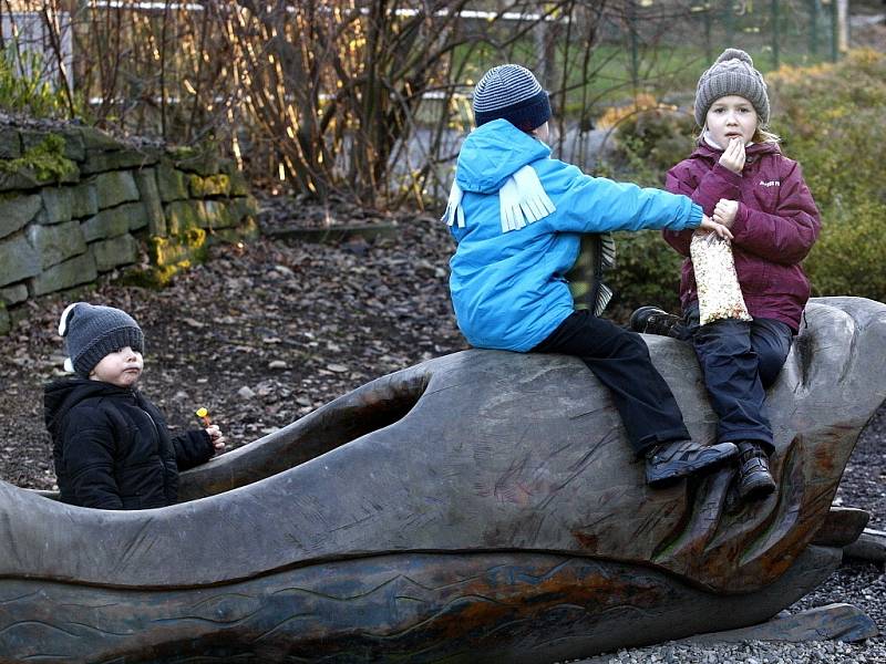 Ať už v kostele, nebo zoo. Ostravané se během vánočních svátcích nenudili. Někteří vyrazili i na Lysou horu.