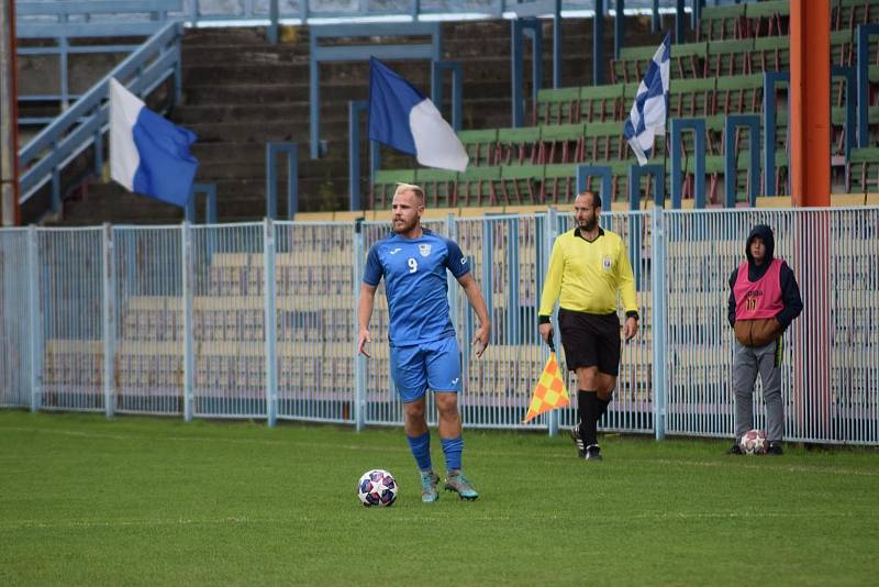 Zápas 7. kola divize F MFK Havířov - SO Bruntál 1:1. Foto: MFK Havířov/Viktorie Mrázová