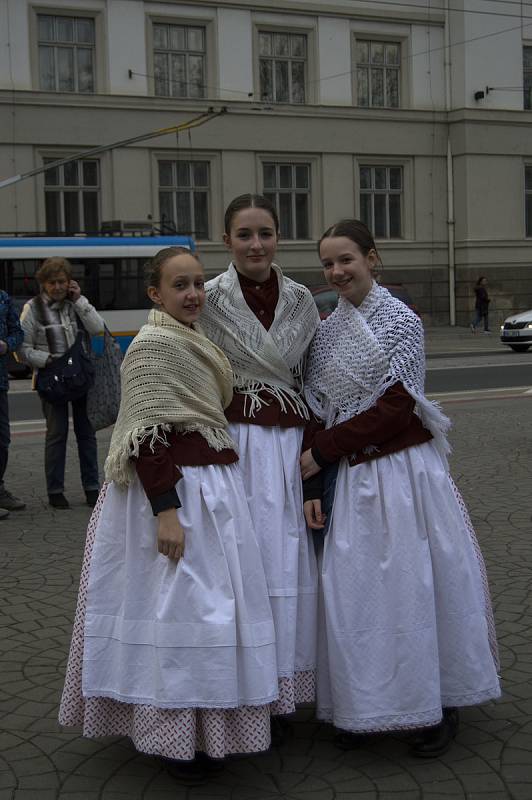 Masopustní průvod, 5. března 2019 v Ostravě.