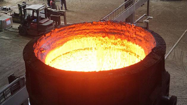Společnost Evraz Vítkovice Steel se zaměřuje na výrobu oceli a ocelových výrobků.
