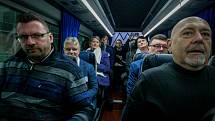 Debata v rámci projektu Deník-bus s volebními lídry za Moravskoslezský kraj.