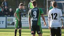 Fotbal Petřkovice vs. Rýmařov, 14. září 2017 v Ostravě.