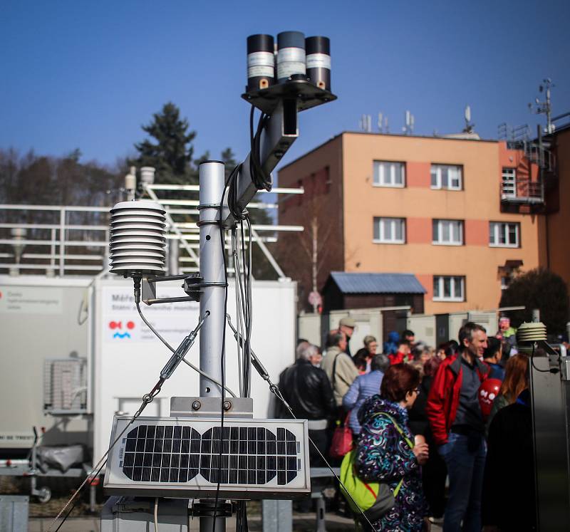 Den otevřených dveří v Ostravské pobočce Českého hydrometeorologického ústavu (ČHMÚ), 23. března v Ostravě-Porubě.