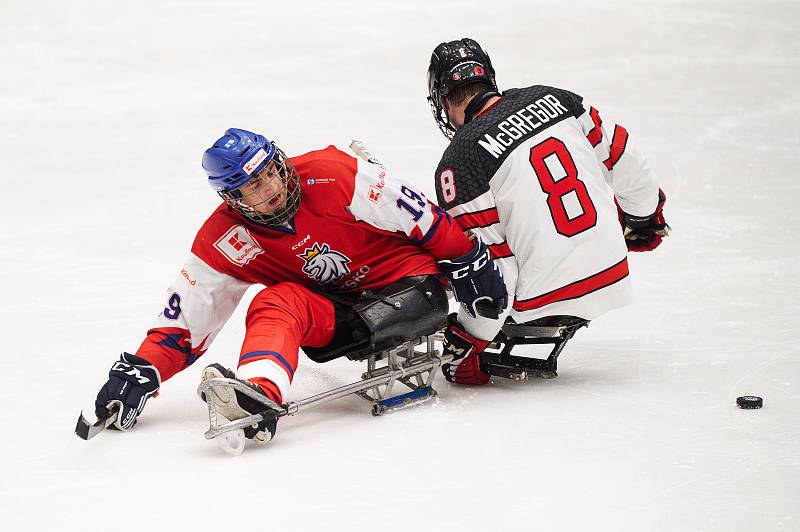 ČR – Kanada 1:4 (IPH Cup v para hokeji v Ostravě, semifinále, 28. 9. 2022)