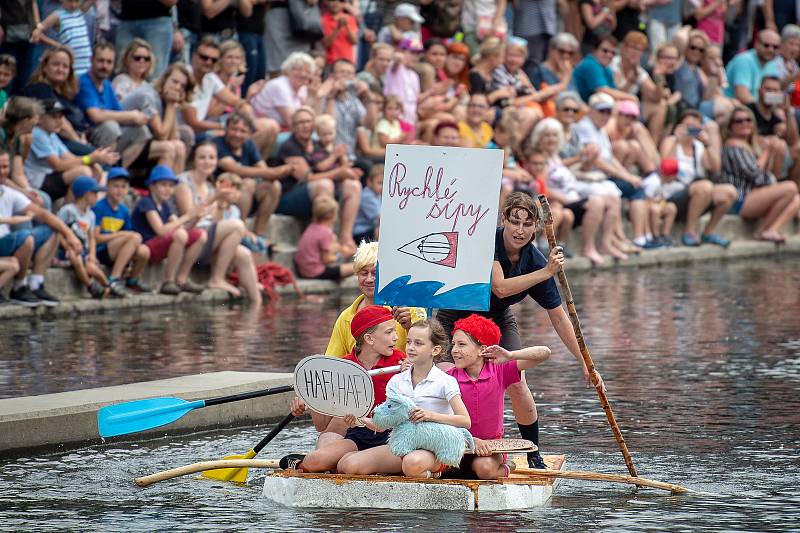 Rozmarné slavnosti řeky Ostravice, 22. června 2019 v Ostravě.