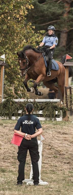 Mezinárodní setkání jízdních policií v Ostravě. 