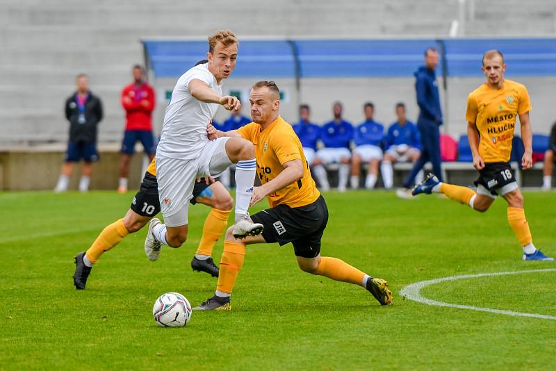 Fotbalisté rezervy Baníku Ostrava remizovali s Hlučínem 0:0.