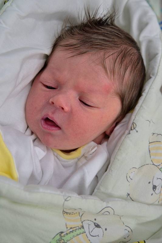 Tobiáš Řezníček, Petrovice u Karviné, narozen 16. listopadu 2022 v Karviné, míra 49 cm, váha 3320 g. Foto: Marek Běhan
