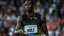 56. ročník atletického mítinku Zlatá tretra, který se konal 28. června 2017 v Ostravě. Usain Bolt.