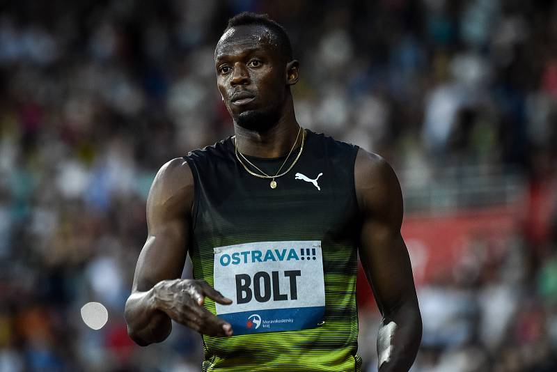 56. ročník atletického mítinku Zlatá tretra, který se konal 28. června 2017 v Ostravě. Usain Bolt.