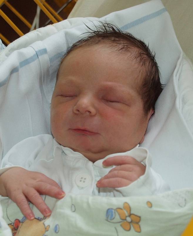 Martin Mazur, 9. 4. 2018, 51 cm, 3800 g, Ludgeřovice. Fakultní nemocnice Ostrava.