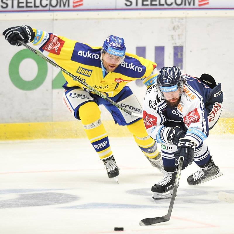 Utkání 1. kola hokejové extraligy: HC Vítkovice Ridera - Aukro Berani Zlín, 8. září v Ostravě.