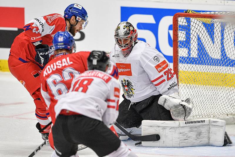 České hokejové hry, turnaj Euro Hockey Tour, ČR - Rakousko, Ostrava, 1. května 2022.