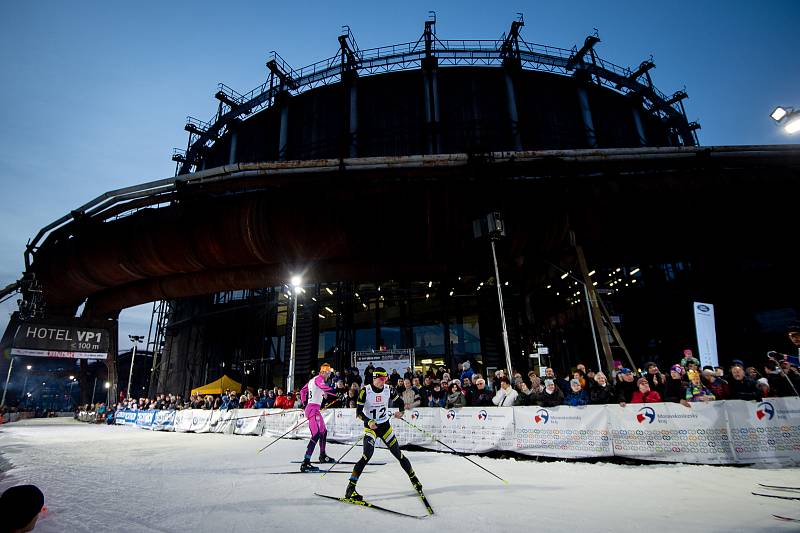 City Cross Sprint v Dolní oblasti Vítkovice, 15. února 2020 v Ostravě.