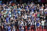 Derby Sigma vs. Baník táhne. Snímky z předchozího derby na Andrově stadionu a odjezd (příjezd) fanoušků Baníku do Olomouce.