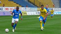 Fotbalisté Baníku Ostrava v Teplicích.