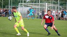 Unie Hlubina - MFK Karviná 0:6, utkání 2. kola MOL Cupu.