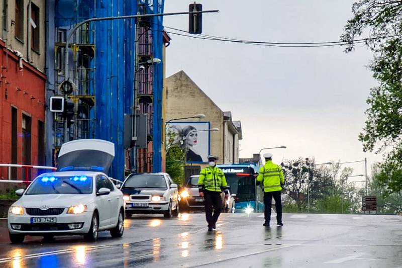 Zatopená myší díra v Ostravě, čtvrtek 13. května 2021 odpoledne.