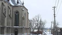 Kostel sv. Anny v Polance nad Odrou.