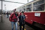 Mimořádný vlak se vydal v sobotu na cestu po šachtách Ostravsko-karvinského revíru. 