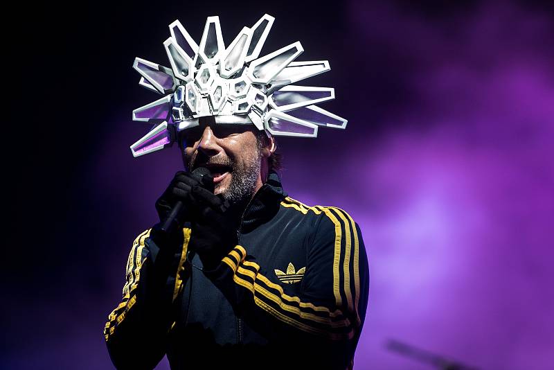 Hudební festival Colours of Ostrava, sobota 22. července 2017. Kapela Jamiroquai.