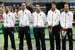 Davis Cup v Ostravě. Sestava Nizozemců.