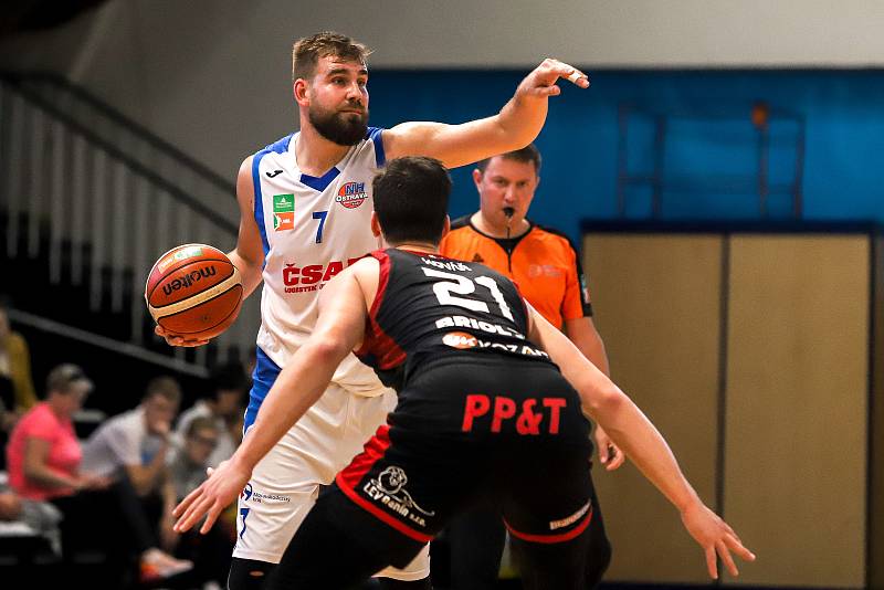 Utkání 3. kola Kooperativa NBL: NH Ostrava - Svitavy, 12. října 2019 v Ostravě.